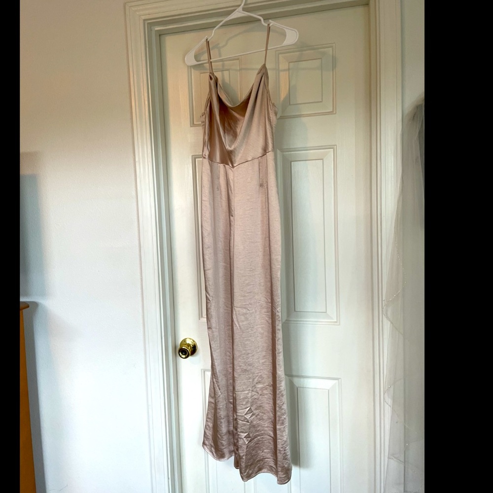 Lush Lulus Silk Jumpsuit